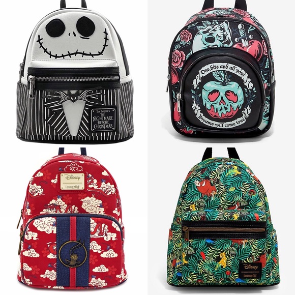 NWT JUSTICE initial “A” Unicorn Mini Backpack - Picture 11 of 12